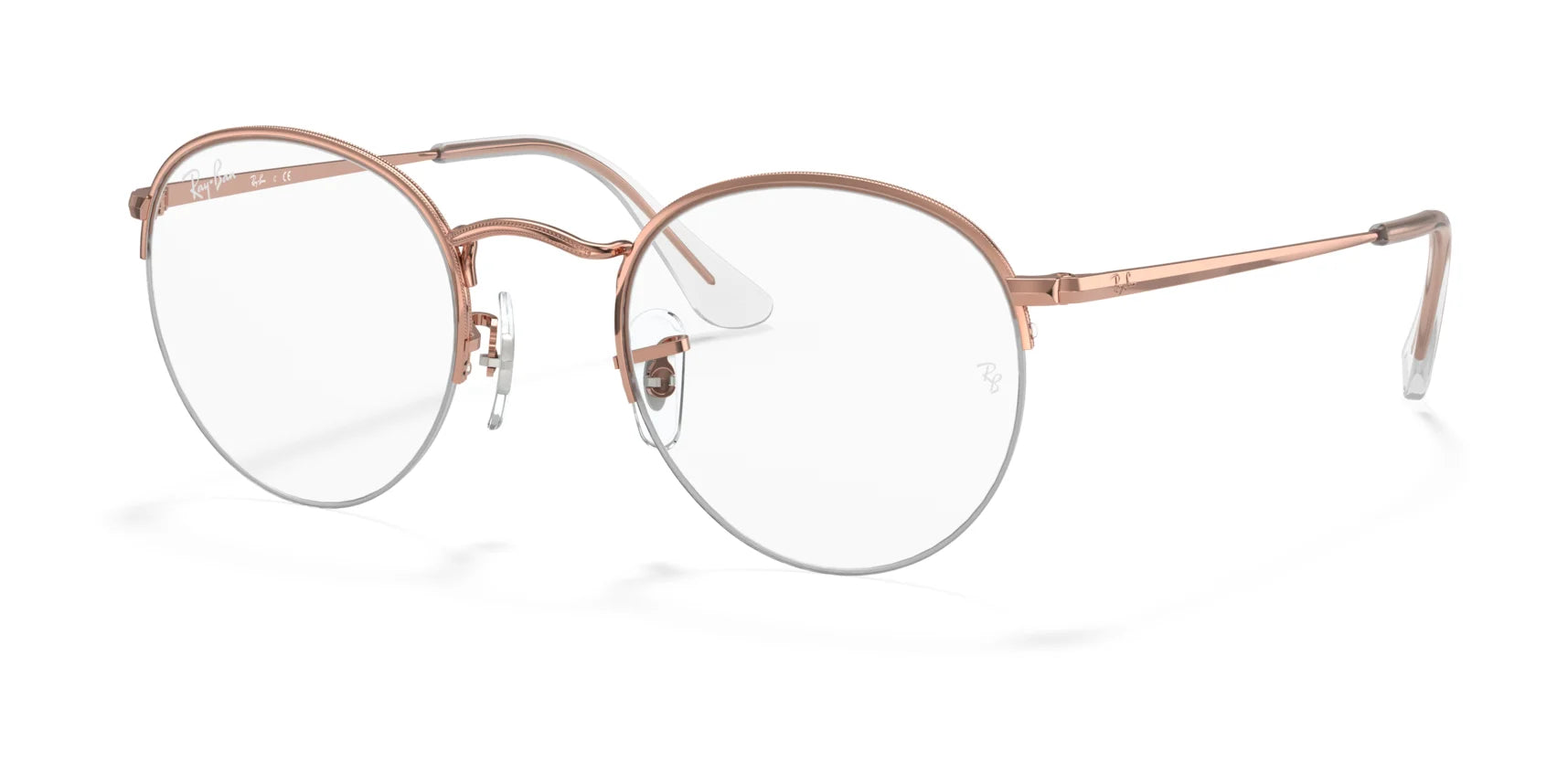 Ray-Ban ROUND GAZE RX3947V Eyeglasses Rose Gold