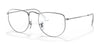 Ray-Ban ELON RX3958V Eyeglasses / Silver №2501 / Clear / Size 47
