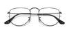 Ray-Ban ELON RX3958V Eyeglasses / Silver №2501 / Clear / Size 47