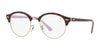 Ray-Ban CLUBROUND RX4246V Eyeglasses | Size 47 / Havana On Violet №5240 / Clear