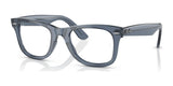 Ray-Ban WAYFARER EASE RX4340V Eyeglasses Transparent Dark Blue