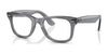 Ray-Ban WAYFARER EASE RX4340V Eyeglasses | Size 50 / Transparent Grey №8225
