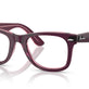 Violet On Transparent Pink №8364