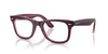 Ray-Ban WAYFARER EASE RX4340V Eyeglasses | Size 50 / Violet On Transparent Pink №8364