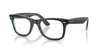 Ray-Ban WAYFARER EASE RX4340V Eyeglasses | Size 50 / Brown On Transparent Blue №8366