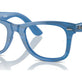 Photo Striped Blue №8384