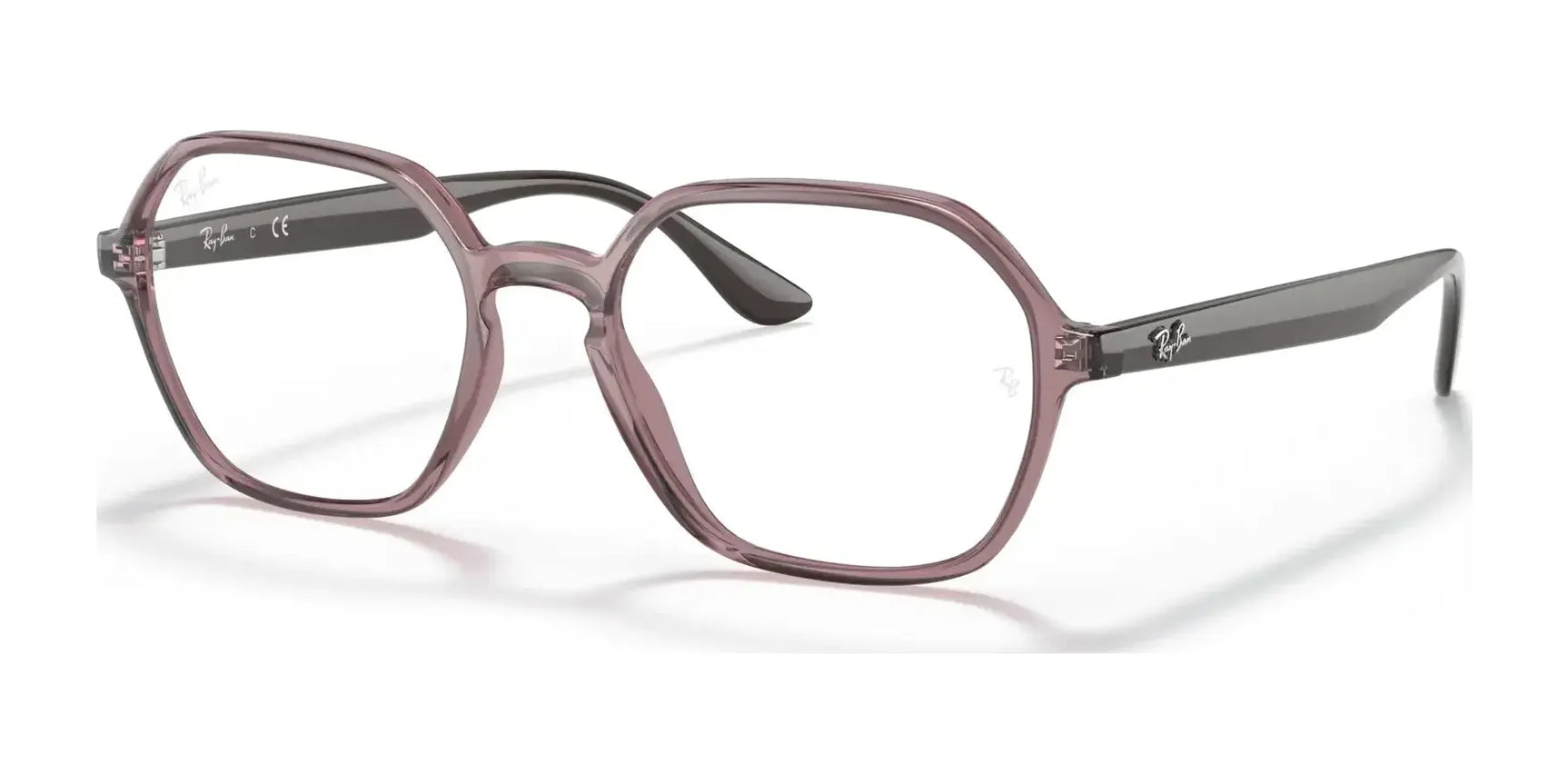 Ray-Ban RX4361V Eyeglasses Transparent Violet