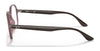 Ray-Ban RX4361V Eyeglasses | Size 50 / Transparent Violet №8139