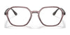 Ray-Ban RX4361V Eyeglasses | Size 50 / Transparent Violet №8139