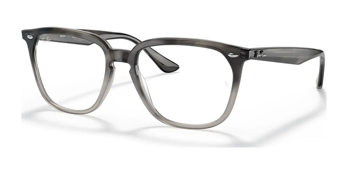 Ray-Ban RX4362V Eyeglasses / Grey Havana №8106 / Size 53