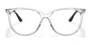 Ray-Ban RX4378V Eyeglasses / Opal Light Violet №8413 / Size 52