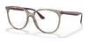 Ray-Ban RX4378V Eyeglasses / Transparent Grey №8083 / Size 52
