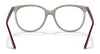 Ray-Ban RX4378V Eyeglasses / Opal Light Violet №8413 / Size 52