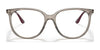 Ray-Ban RX4378V Eyeglasses / Opal Light Violet №8413 / Size 52