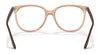 Ray-Ban RX4378V Eyeglasses / Opal Light Violet №8413 / Size 52