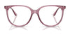 Ray-Ban RX4378V Eyeglasses / Opal Light Violet №8413 / Size 52