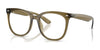 Ray-Ban RX4379VD Eyeglasses | Size 53 / Transparent Dark Green №8445