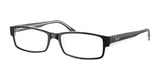 Ray-Ban RX5114 Eyeglasses Black On Transparent