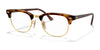 Ray-Ban CLUBMASTER RX5154 Eyeglasses / Red Havana №2372 / Size 49