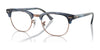 Ray-Ban CLUBMASTER RX5154 Eyeglasses / Striped Blue №8374 / Size 51