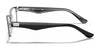 Ray-Ban RX5206 Eyeglasses / Black On Red №2479 / Size 52
