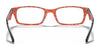 Ray-Ban RX5206 Eyeglasses / Black On Red №2479 / Size 52