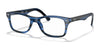 Ray-Ban RX5228 Eyeglasses / Striped Blue №8053 / Size 53