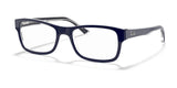 Ray-Ban RX5268 Eyeglasses Blue On Transparent