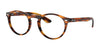 Ray-Ban RX5283 Eyeglasses | Size 49 / Striped Havana №2144 / Clear