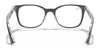 Ray-Ban RX5285 Eyeglasses | Size 53 / Black On Transparent №2034