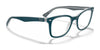 Ray-Ban RX5285 Eyeglasses | Size 53 / Black On Transparent №2034