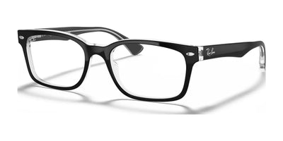 Ray-Ban RX5286 Eyeglasses Black On Transparent