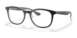 Ray-Ban RX5356 Eyeglasses Black On Transparent