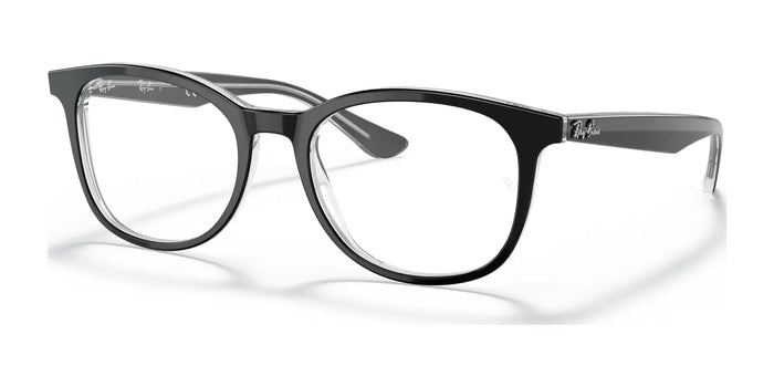 Ray-Ban RX5356 Eyeglasses | Size 52 / Black On Transparent №2034