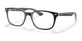 Ray-Ban RX5375 Eyeglasses Black On Transparent