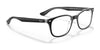 Ray-Ban RX5375 Eyeglasses / Black On Transparent №2034 / Size 51