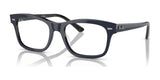 Ray-Ban RX5383F Eyeglasses Blue On Havana