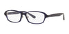 Ray-Ban RX5385D Eyeglasses | Size 55 / Dark Transparent Blue №5986