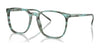 Ray-Ban RX5387 Eyeglasses / Striped Green №8362 / Size 52