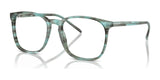 Ray-Ban RX5387 Eyeglasses Striped Green