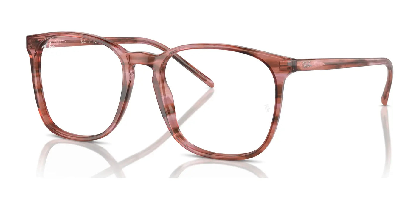 Ray-Ban RX5387 Eyeglasses Striped Pink