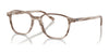 Ray-Ban LEONARD RX5393 Eyeglasses / Striped Beige №8357 / Size 49