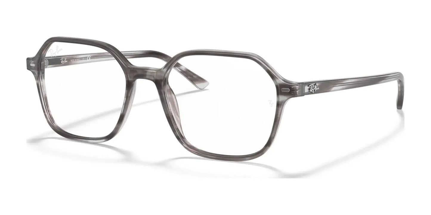 Ray-Ban JOHN RX5394 Eyeglasses Striped Grey