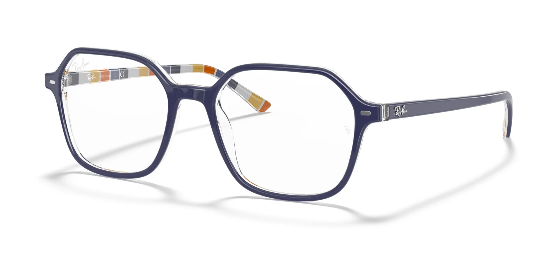 Ray-Ban JOHN RX5394 Eyeglasses Dark Blue