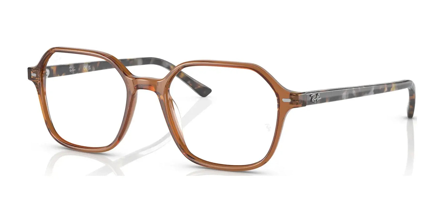 Ray-Ban JOHN RX5394 Eyeglasses Transparent Brown