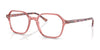 Ray-Ban JOHN RX5394 Eyeglasses | Size 51 / Transparent Pink №8229 / 49