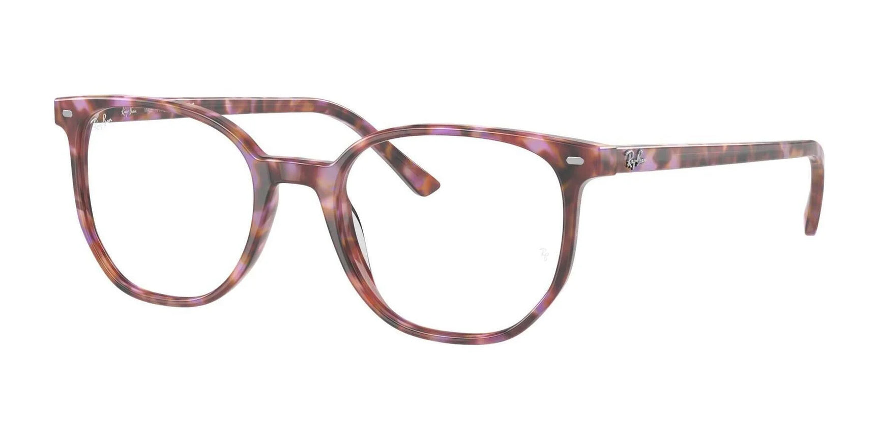 Ray-Ban ELLIOT RX5397 Eyeglasses Brown & Violet Havana