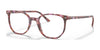 Ray-Ban ELLIOT RX5397 Eyeglasses / Brown & Violet Havana №8175 / Size 48