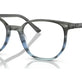 Striped Grey & Blue №8254
