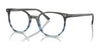 Ray-Ban ELLIOT RX5397 Eyeglasses / Striped Grey & Blue №8254 / Size 48